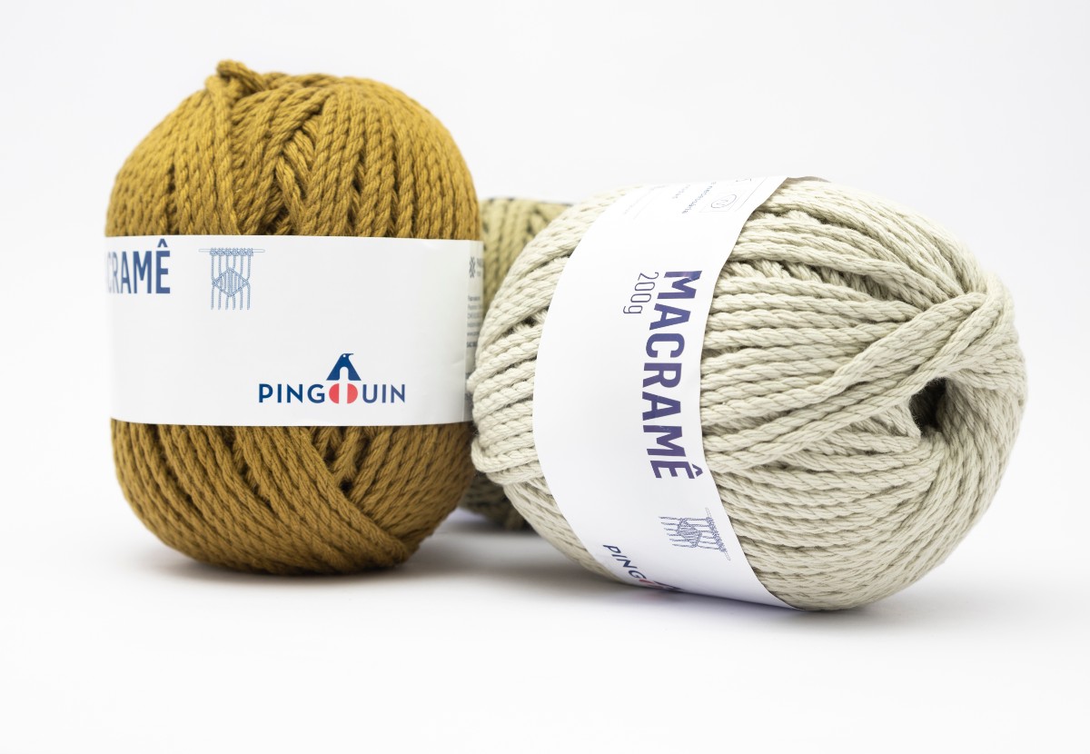 Hilo Macrame Pingouin