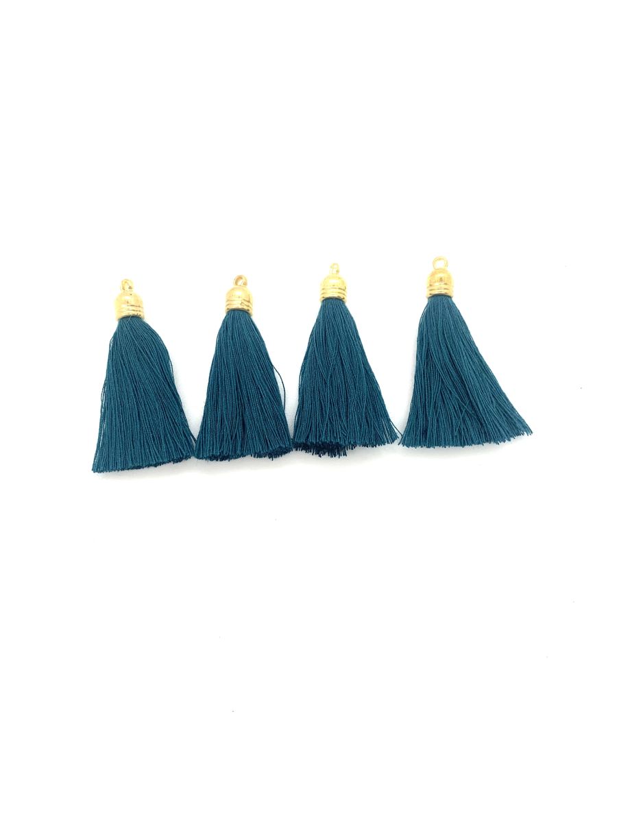 BORLA CAMPANA AZUL PETROLEO