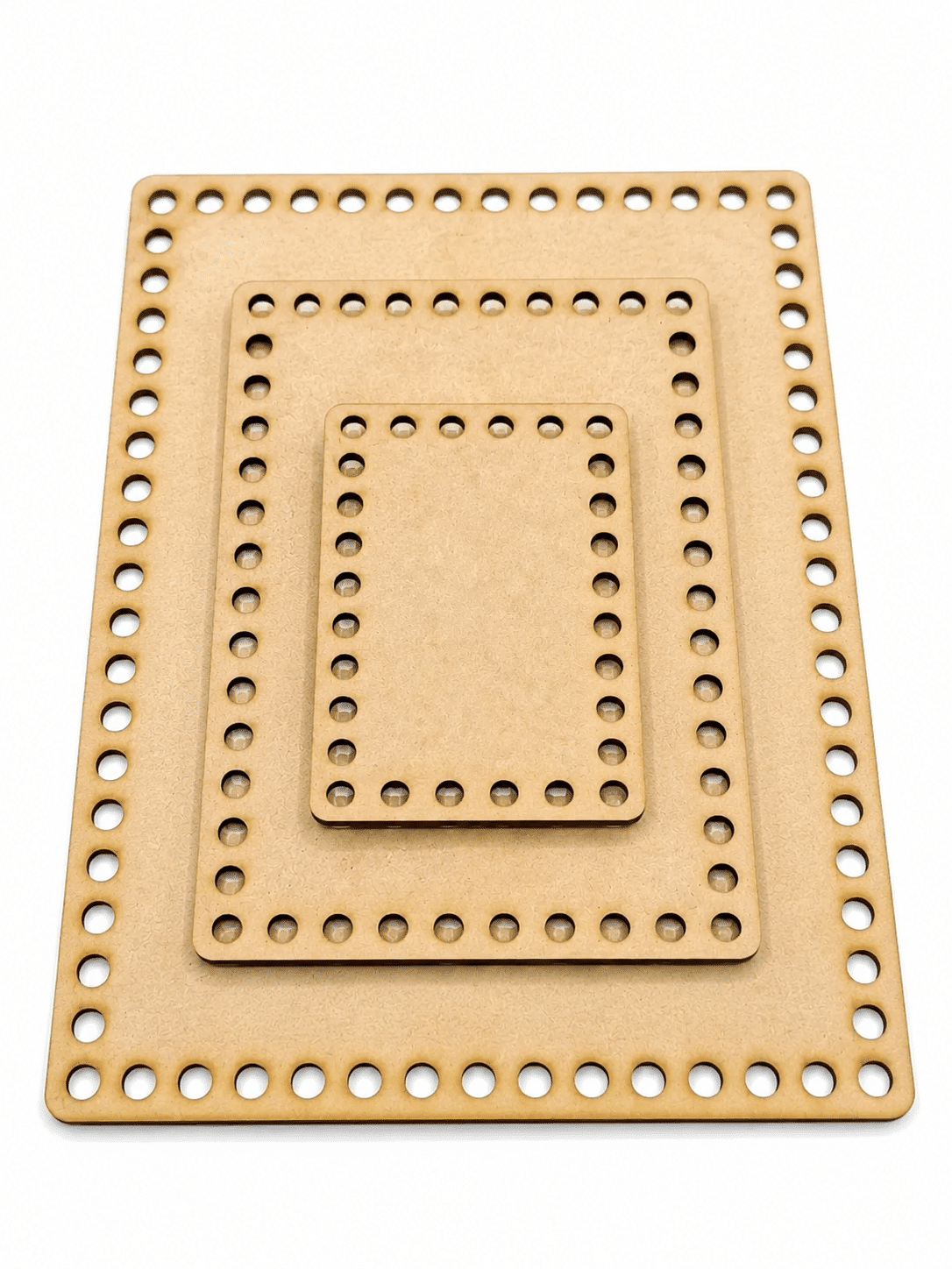 BASE MADERA MDF 3MM RECTANGULAR- 3 TAMAÑOS