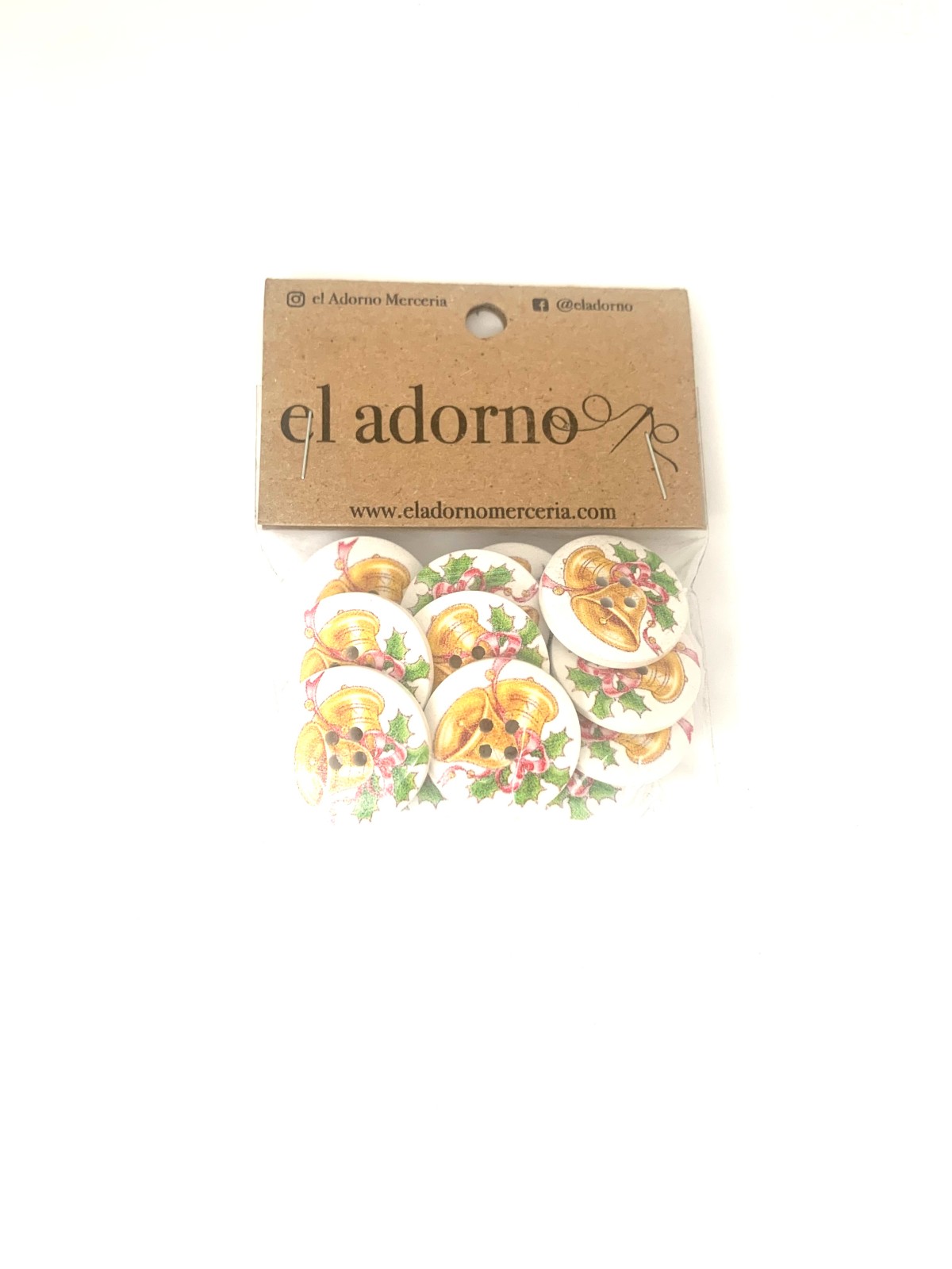 BOTÓN ESTAMPADO CAMPANAS