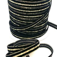 negro linea dorda