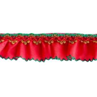 RUCHE NAVIDAD ROJO