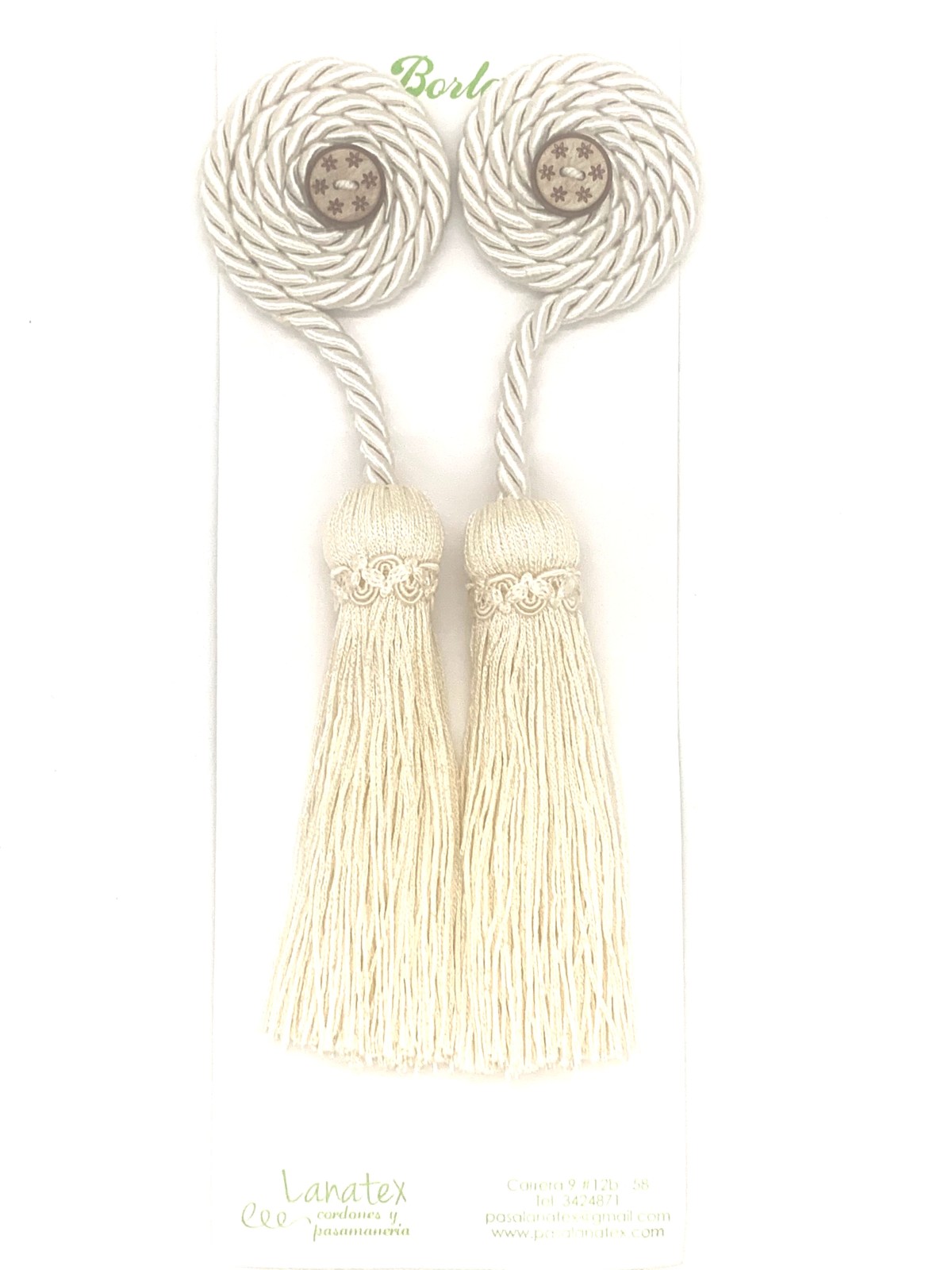 BORLA PARA MUEBLE CRUDO