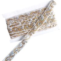 millare blanco/dorado lente
