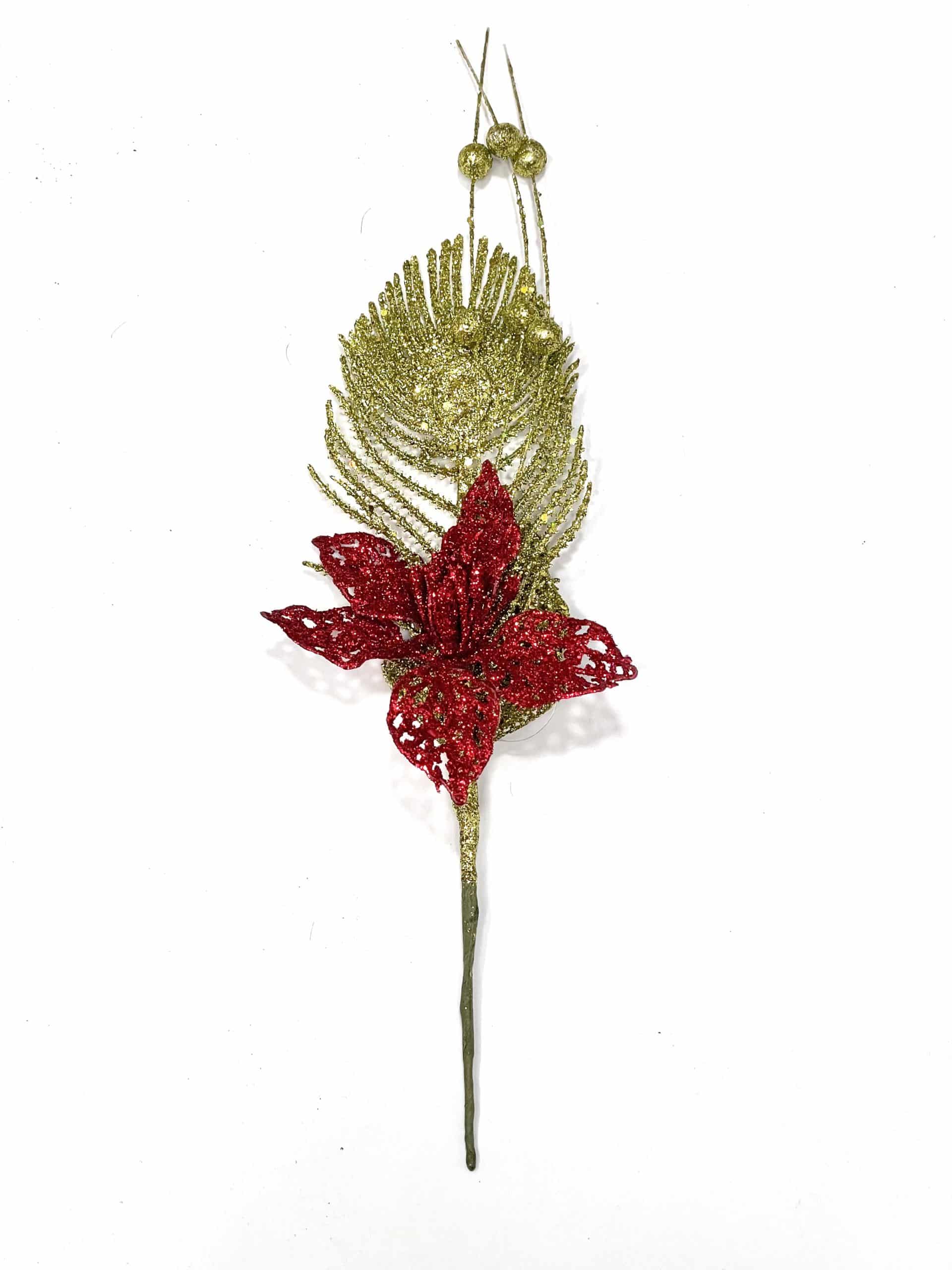 FOLLAJE NAVIDEÑO PLUMA
