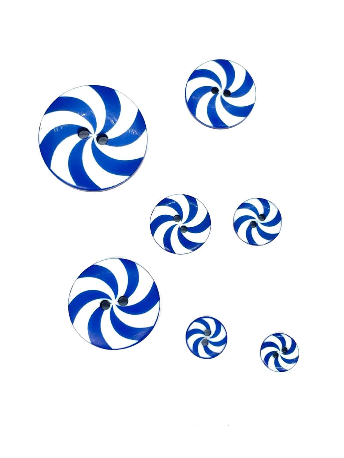 BOTÓN RINGLETE AZUL
