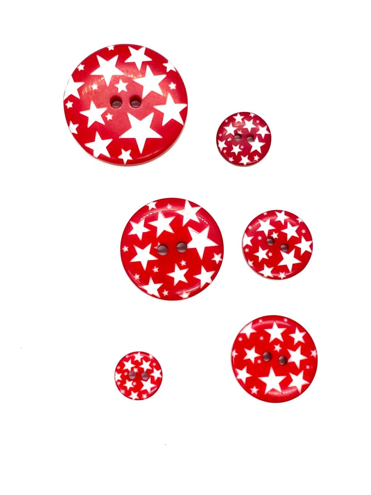 BOTÓN HAPPY STAR ROJO