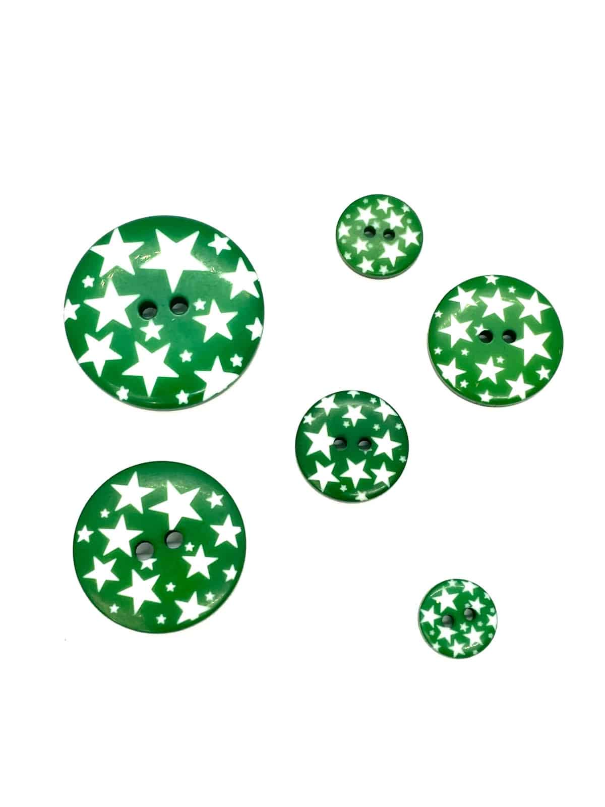 BOTÓN HAPPY STAR VERDE