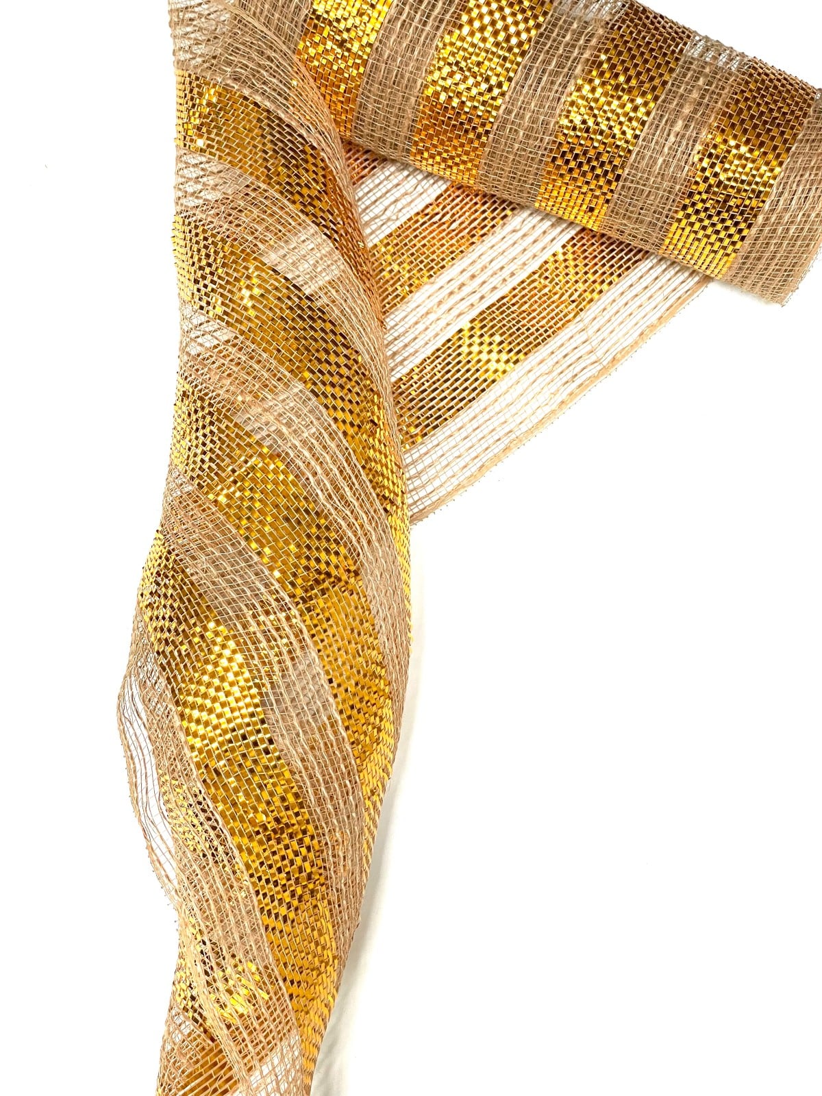 MALLA NAVIDEÑA 25CM YUTE