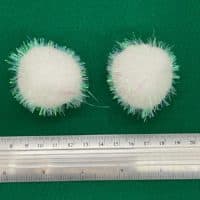 Pompon blanco
