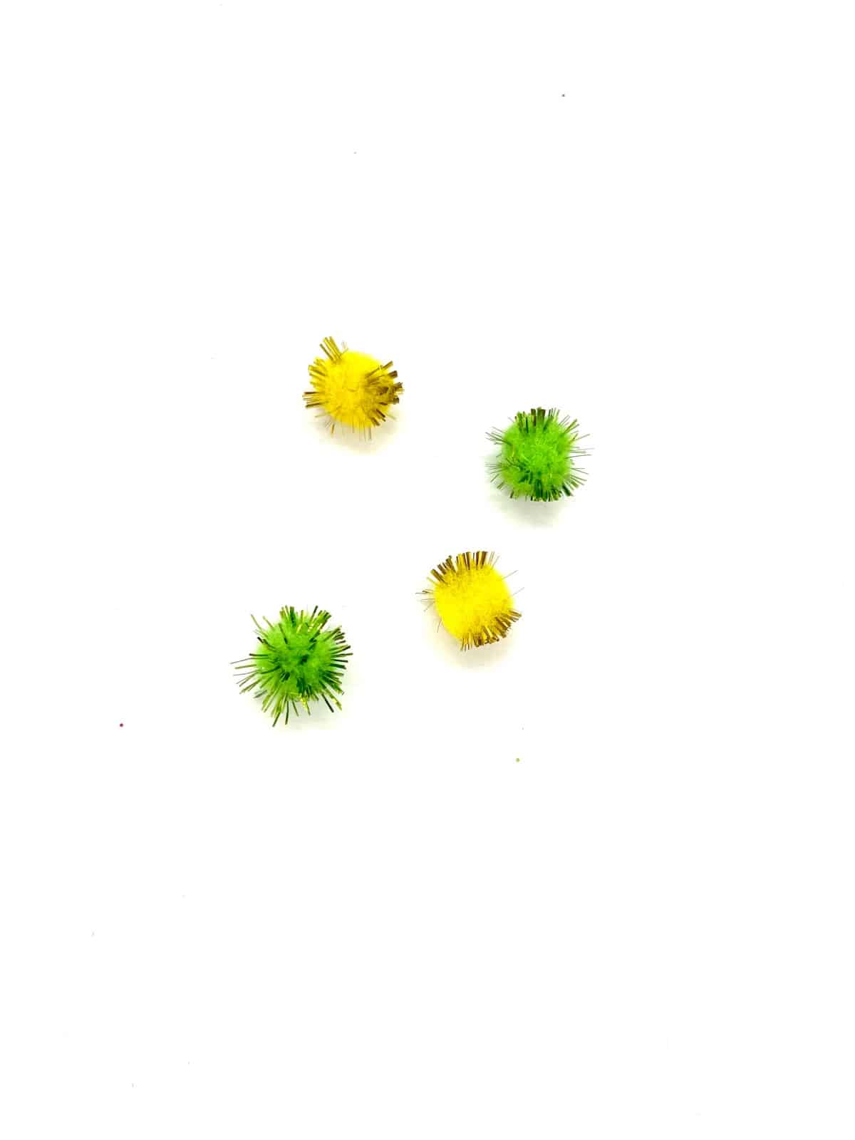 POMPON METALIZADO DE 1cm