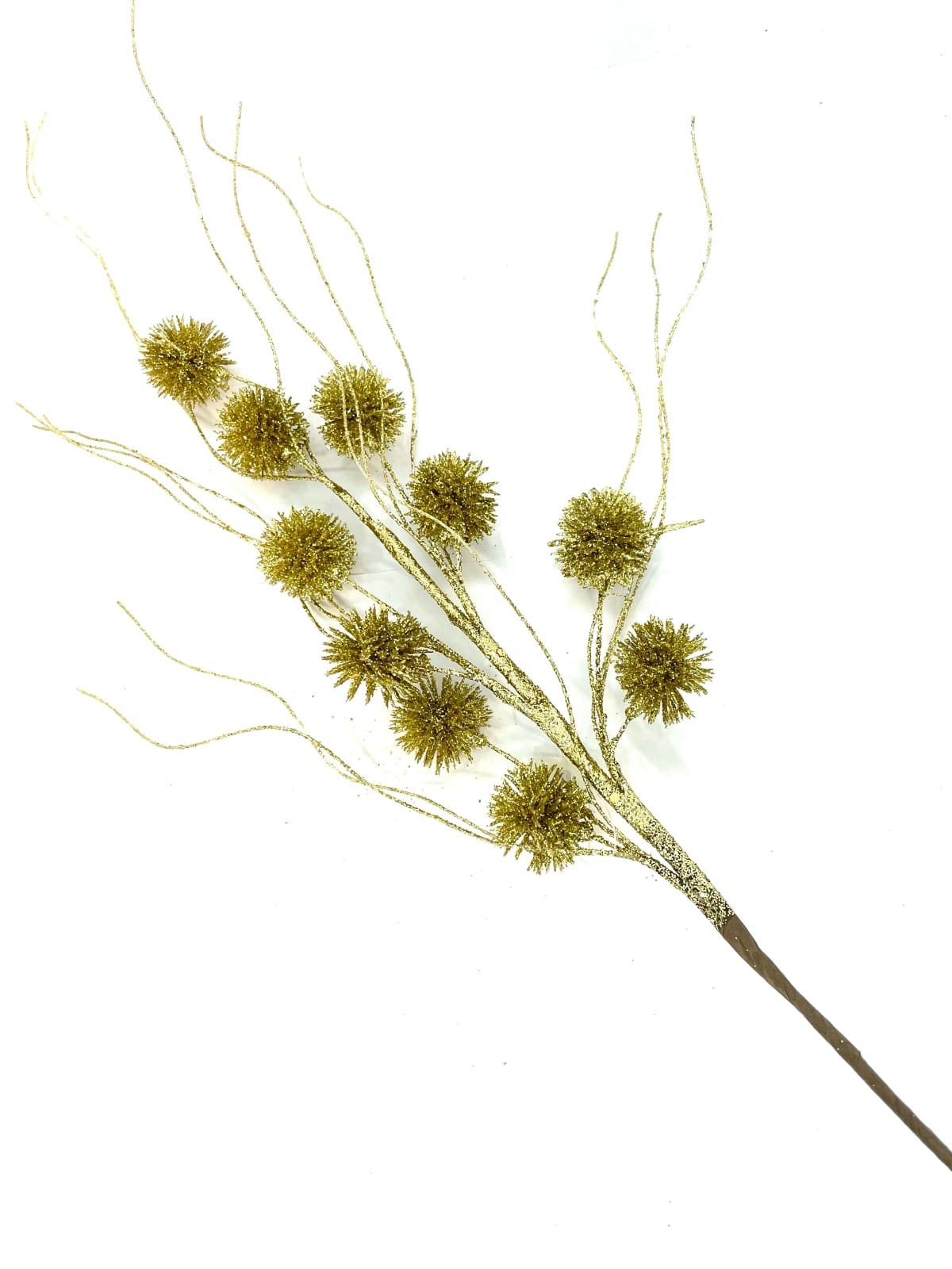 FOLLAJE POMPON DORADO