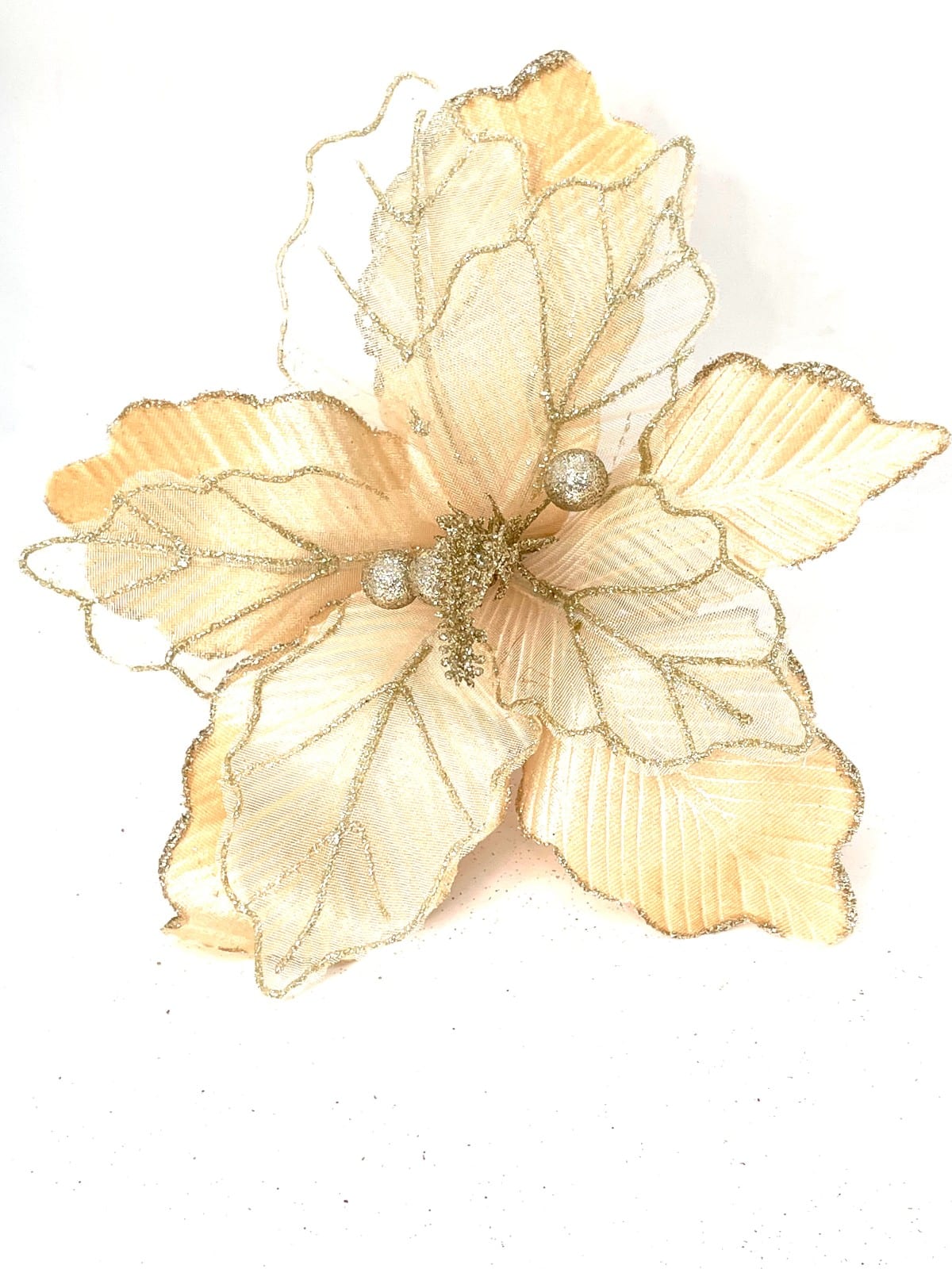POINSETTIA 39X43CM BEIGE