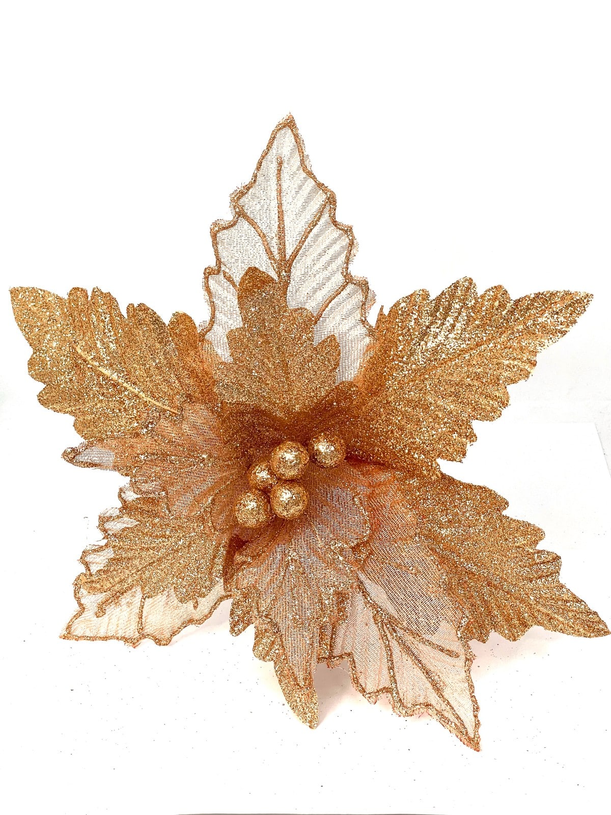 POINSETTIA39X43CM  OCRE