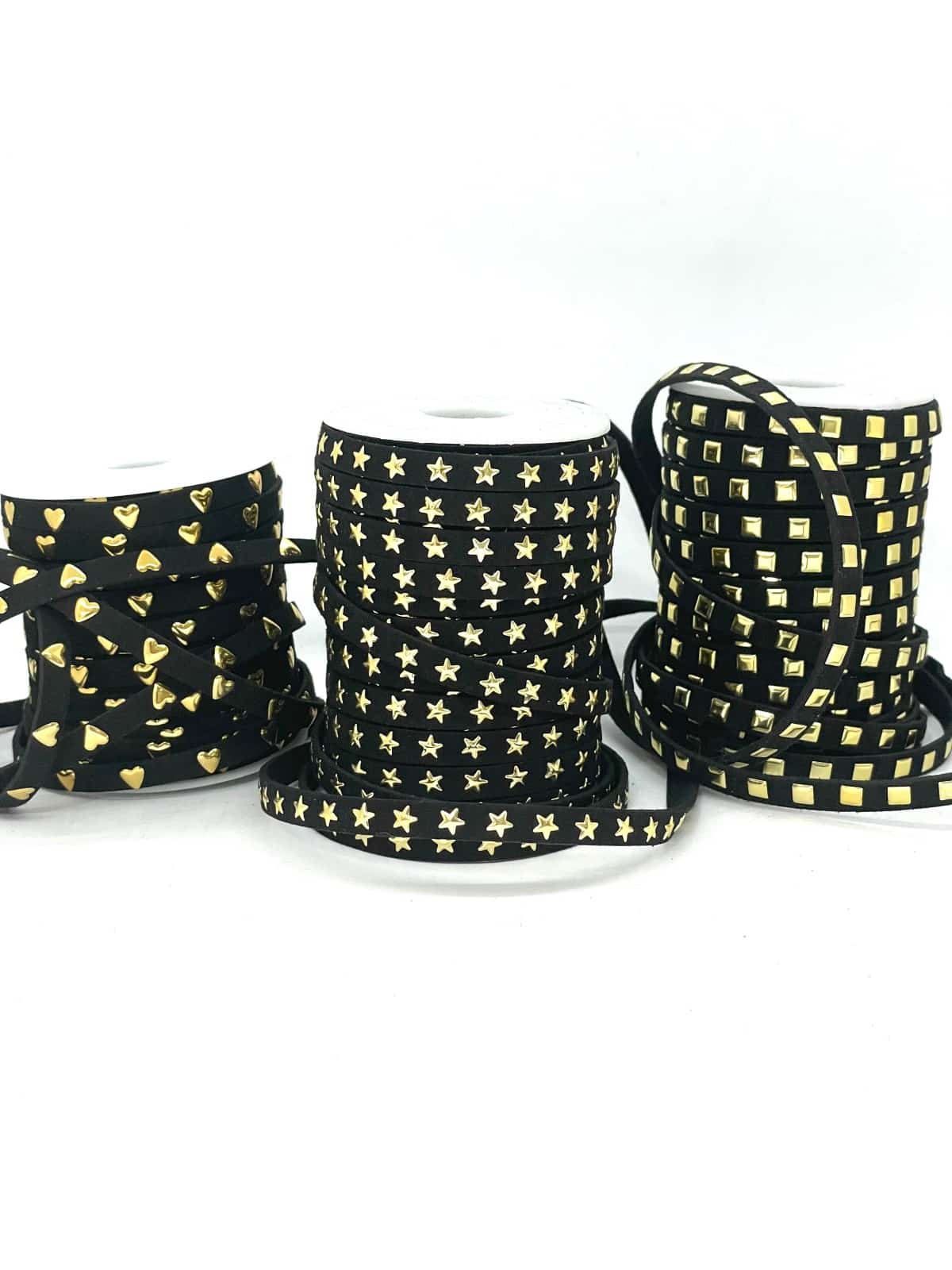 CUERO GAMUZADO CON IMITACION TACHES