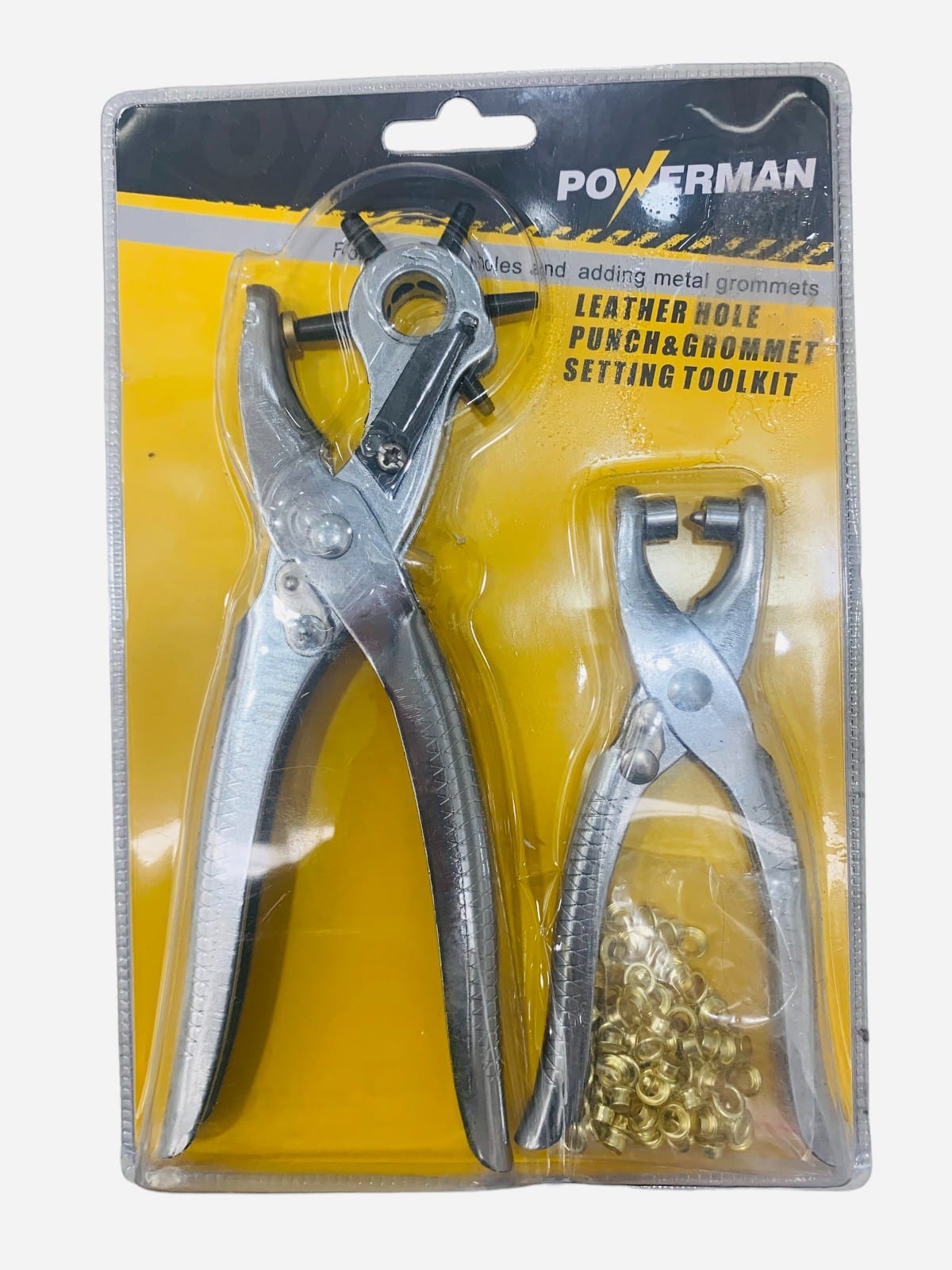 KIT PERFORADORA DE CUERO Y REMACHADORA DE OJALES