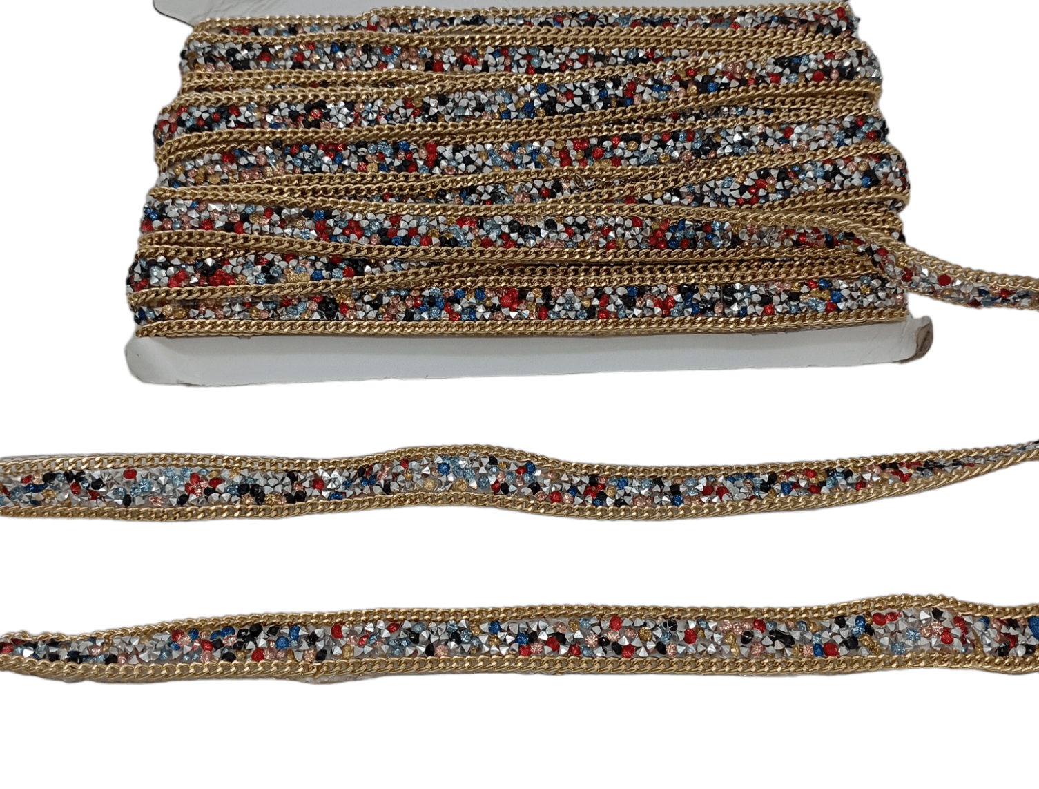 STRASS CADENA Y PIEDRA