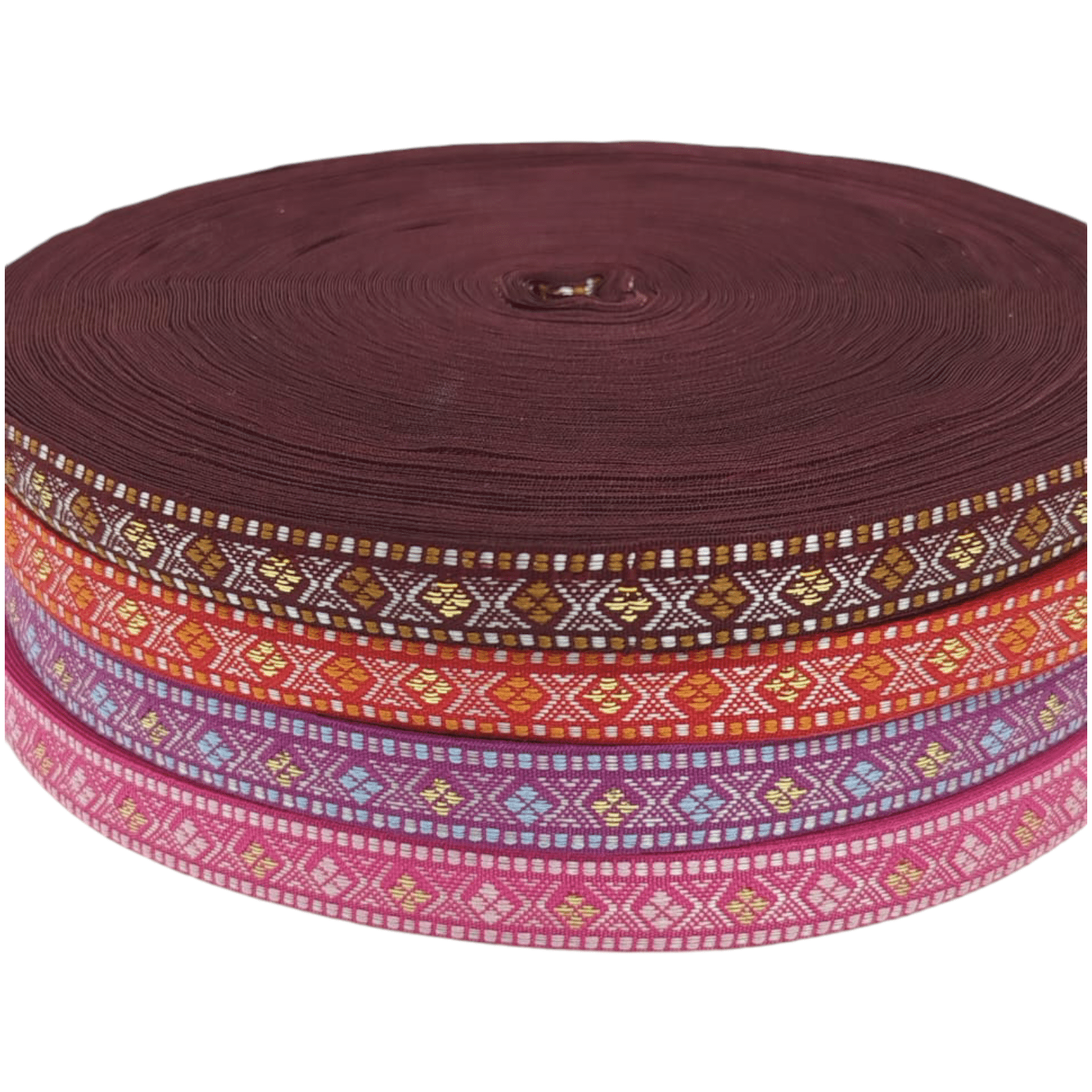 RANDA DORADA 1 CM CON LUREX X 10 METROS