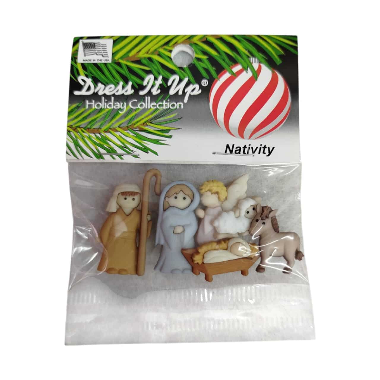BOTONES BLISTER NAVIDAD EL NACIMIENTO