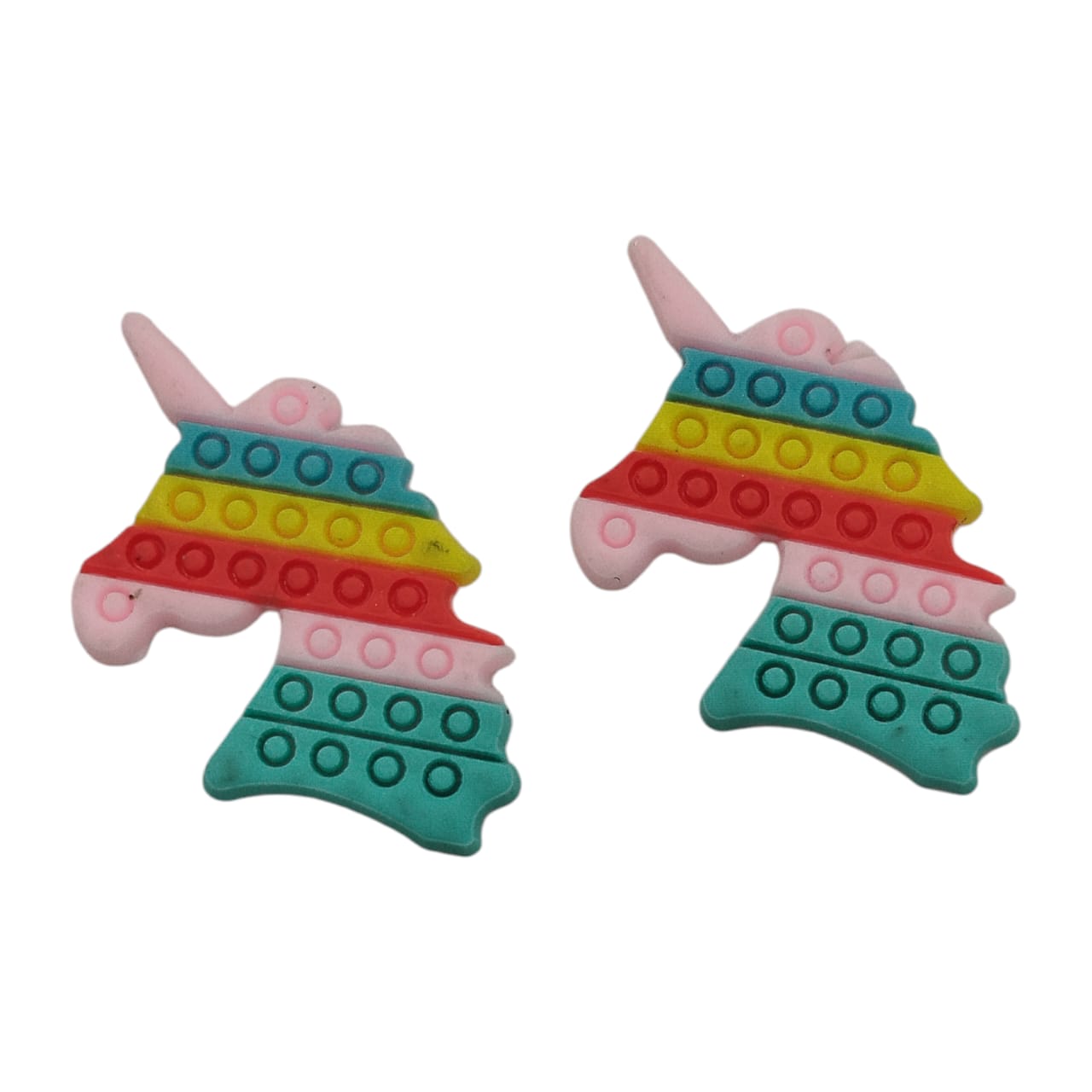 UNICORNIO DE COLORES EN GOMA
