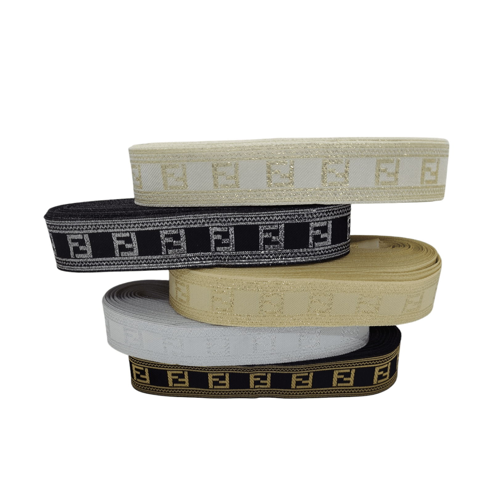 RANDA CON LUREX 30MM X 10 METROS