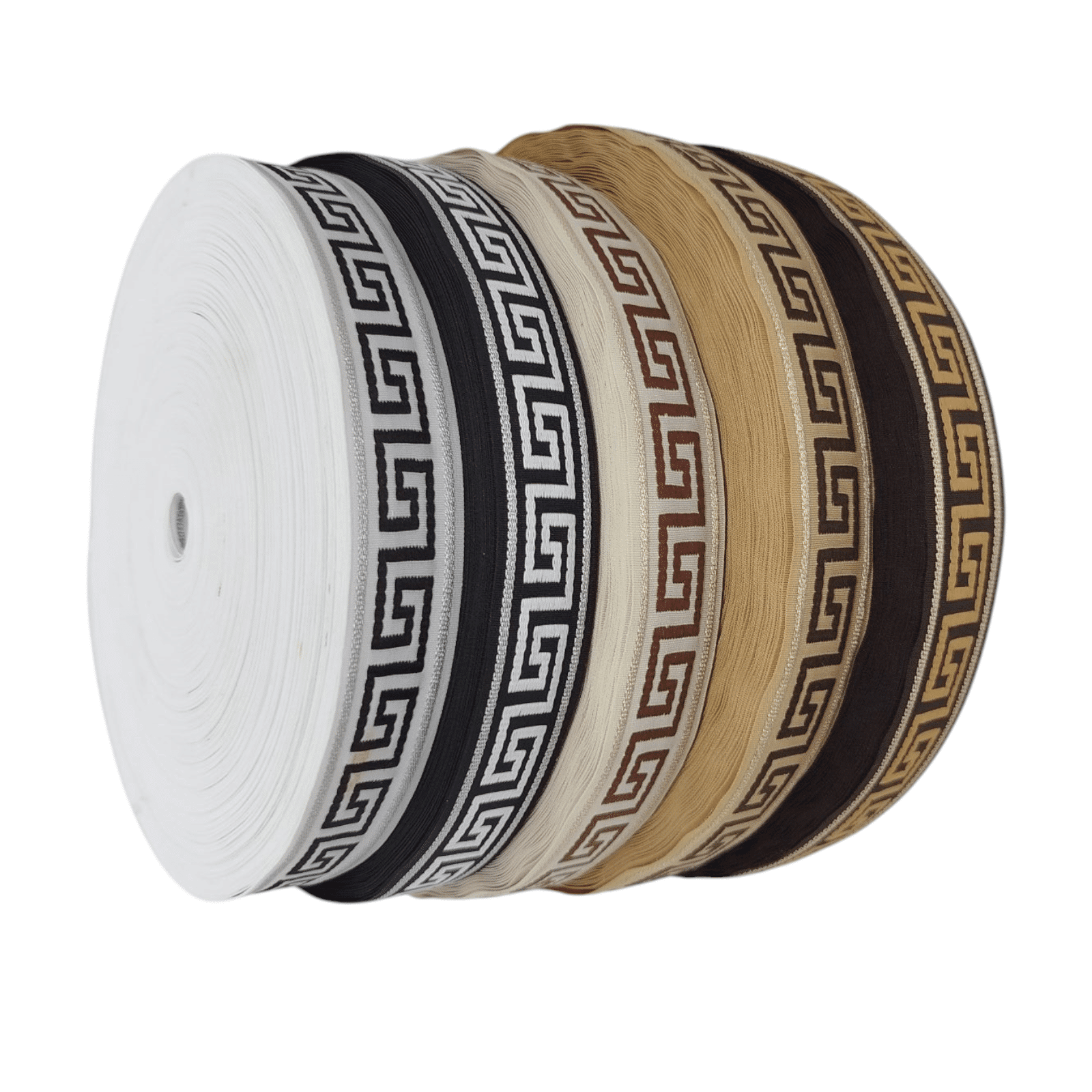 RANDA CON LUREX 25MM X 10 METROS