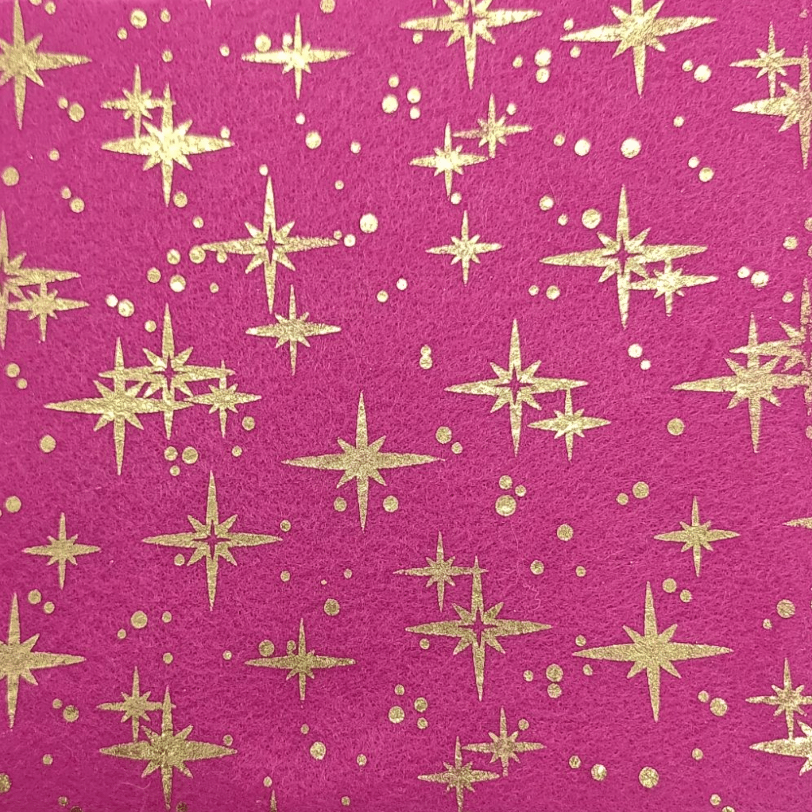 PAÑO LENCY ESTAMPADO ESTRELLAS DORADAS