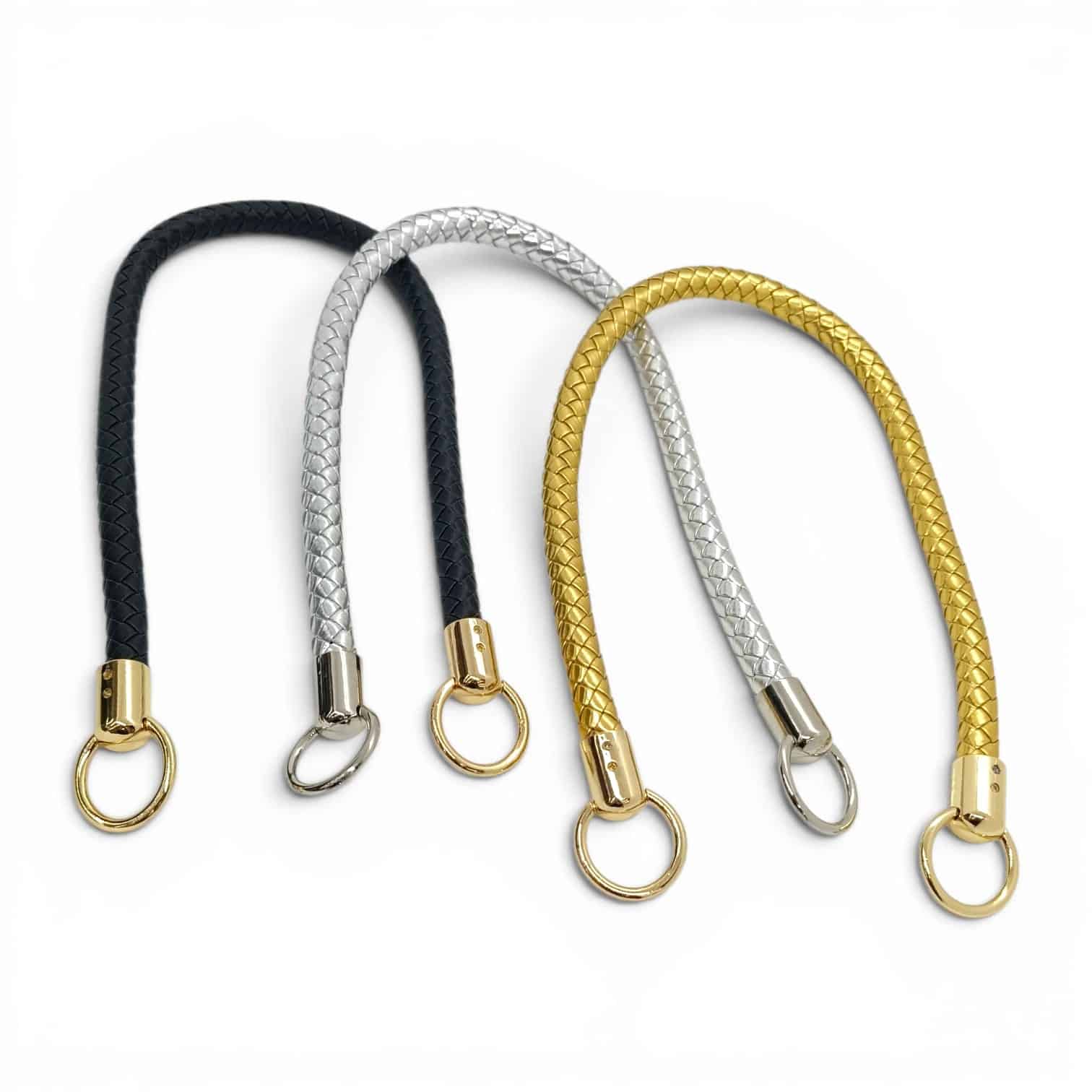 MANIJA TRENZADA CUERINA 45CM-UNIDAD