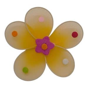 FLOR TULL- NARANJA