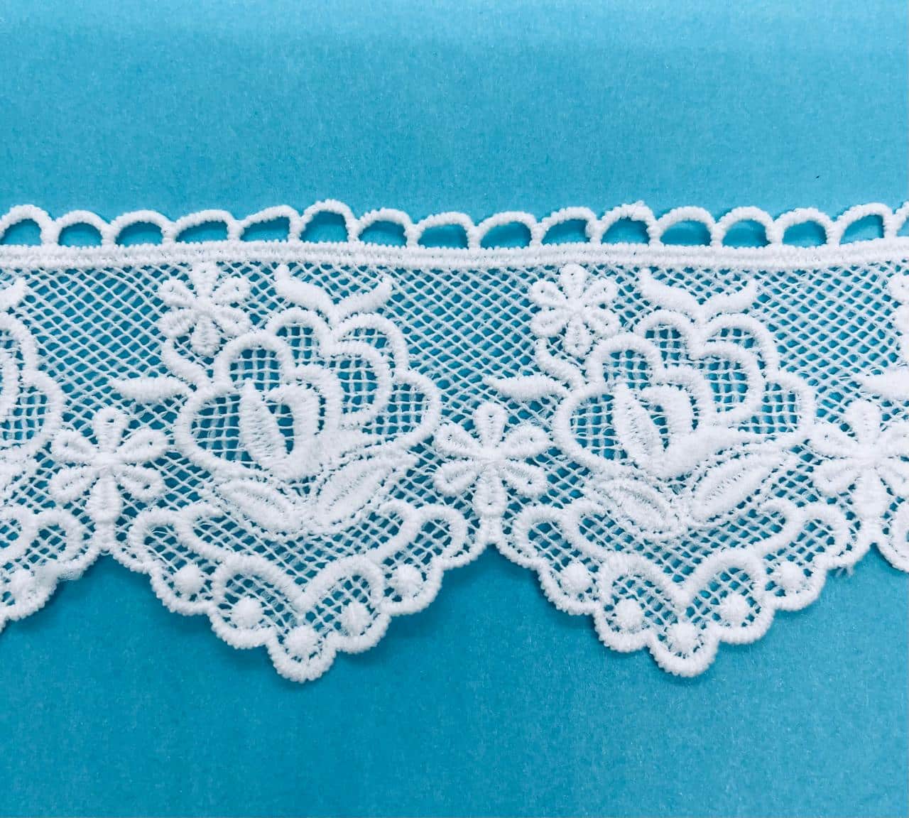 GUIPURE BLANCO 6CM- METRO