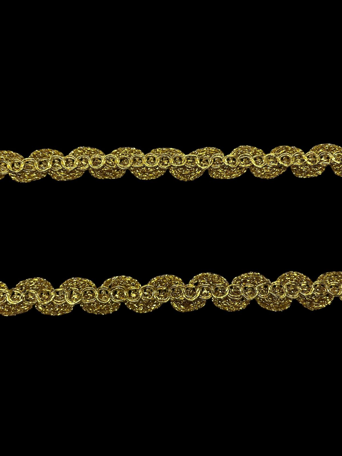 MILLARE DORADO LUREX 12MM - 10 METROS