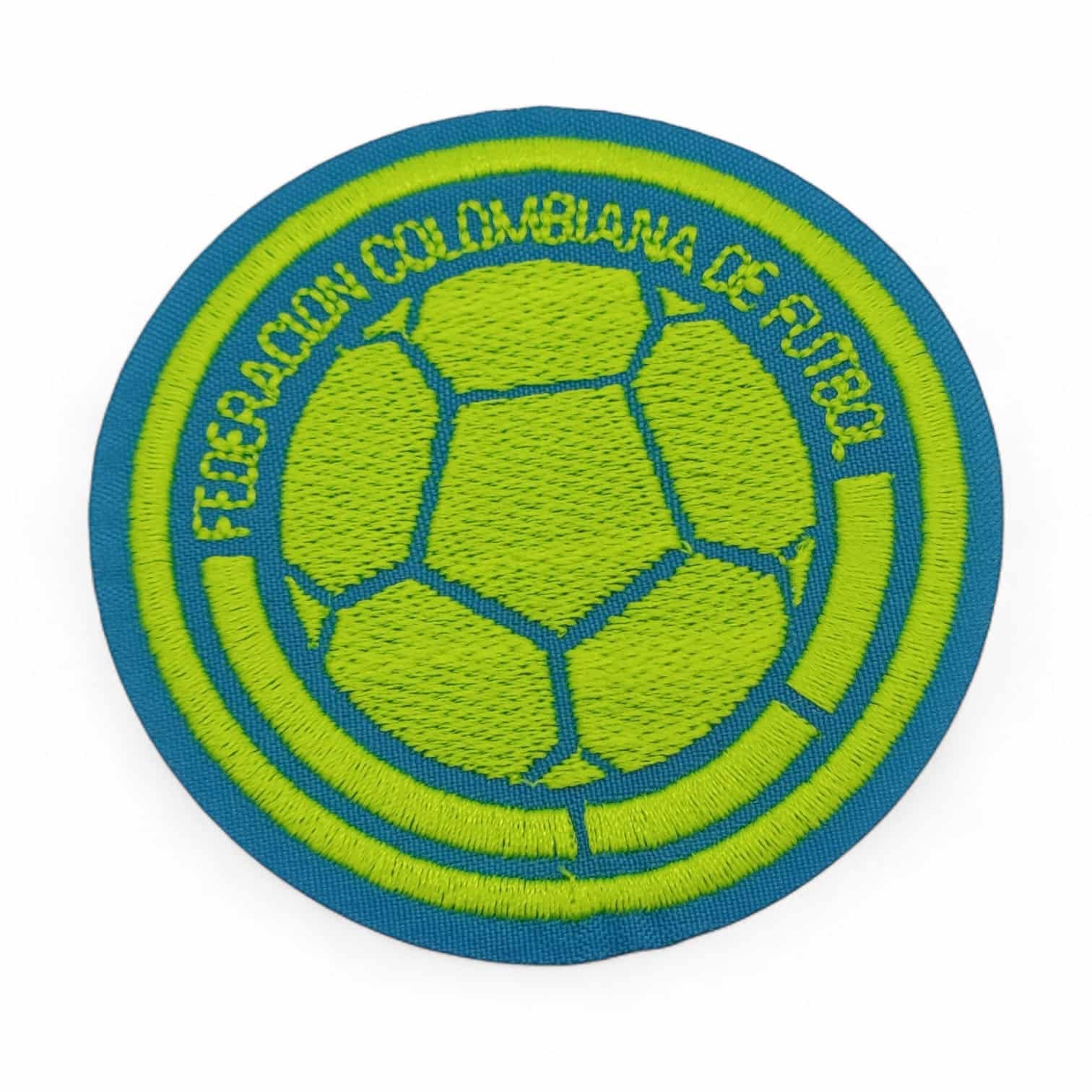 APLIQUE - ESUDO DE LA FEDERACION COLOMBIANA DE FUTBOL - VERDE
