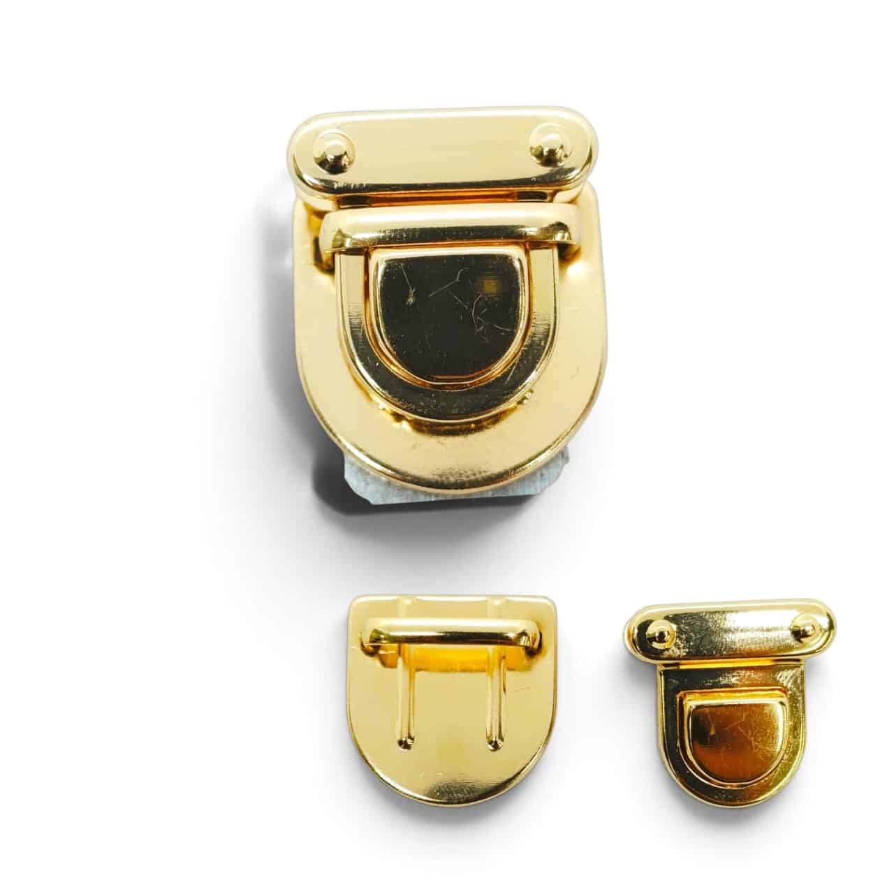 BROCHE PARA BOLSO DORADO 3.5CM - UNIDAD