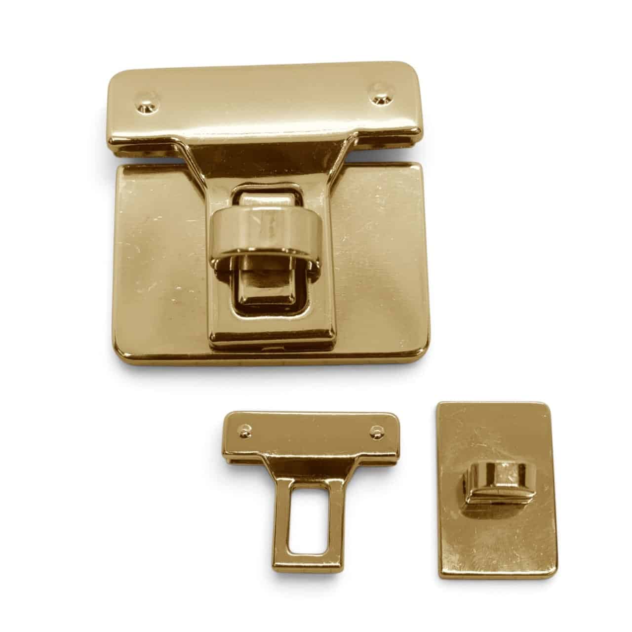 BROCHE PARA BOLSO DORADO 3.5CM - UNIDAD
